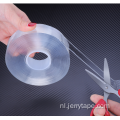 Nano-tape met transparante grip